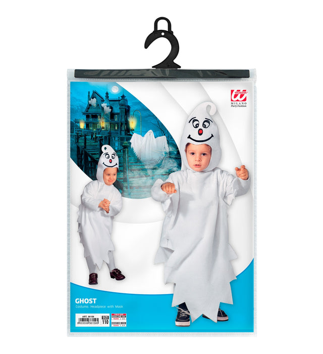 "Kleines Gespenst" Kinderkostüm - Weiß | Geister Kostüm Halloween