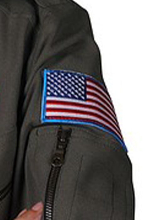 Kampfjet Kostüm "Top Pilot" für Damen | Grün - Flieger Overall