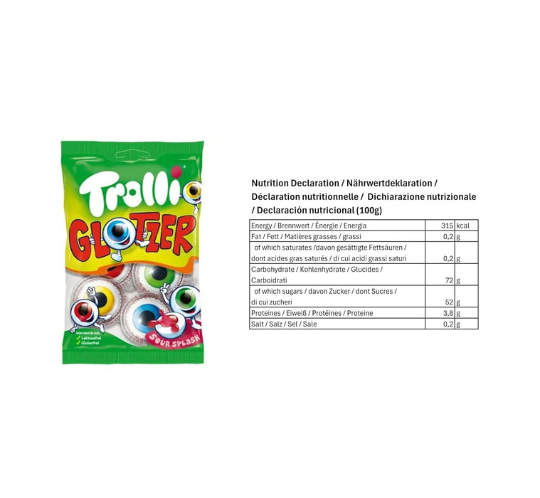Süßigk Trolli Glotzer 4Stk./75g