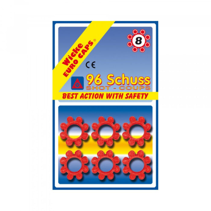 Wicke 96/08 Munitionsring Platzpatronen 8er | 96-Schuss