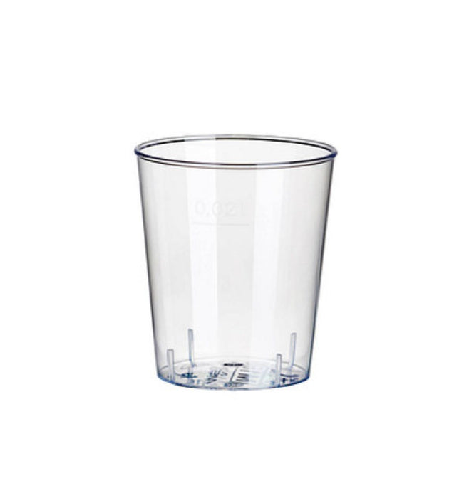 Schnapsglas aus PS 2 cl, 40 St
