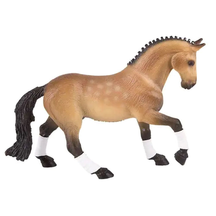 Figur Pferd Trakehner Wallach hellbraun ca. 10,4cm