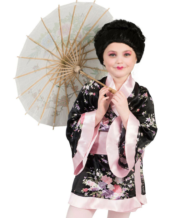 Japanerin Kimono Yuki Kostüm für Mädchen