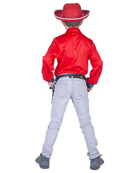 Wild West Cowboy Hemd mit Fransen