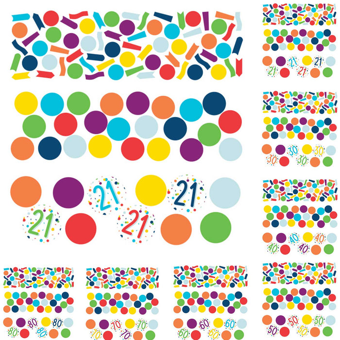 "Confetti Birthday" Zahlen Konfetti | 34g