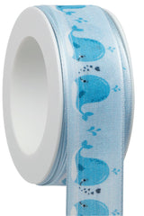 Taftband Babywal 3m | Hellblau