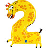 Riesenzahl Folienballon Animaloon 40