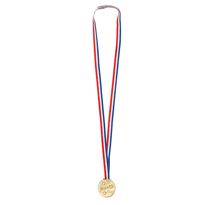 6 Gold-Medaillen "Winner" | Mit Band
