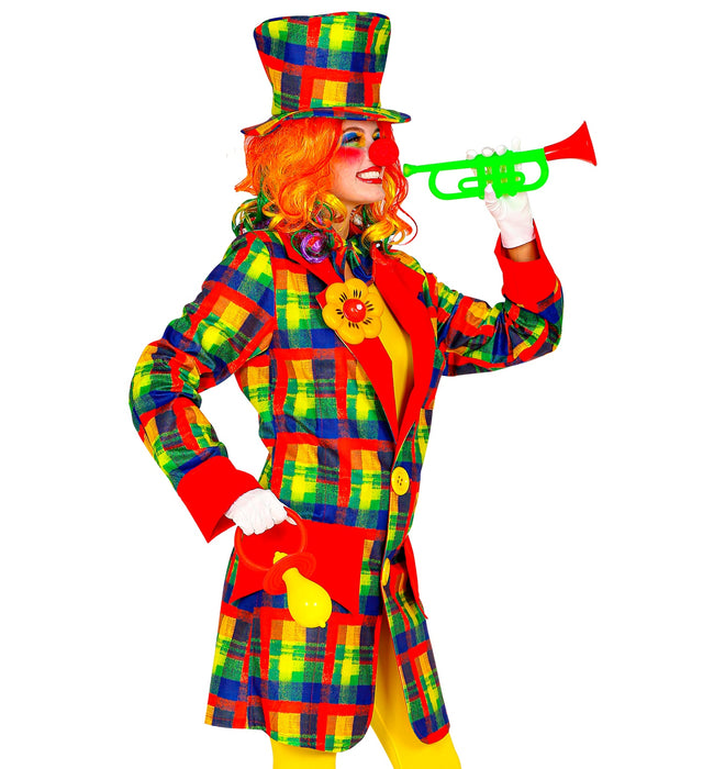 Clown Kostüm "Bailey" für Erwachsene | Mehrfarbig