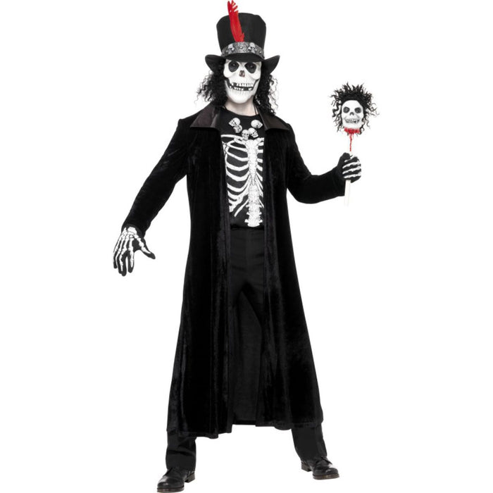 Kostüm Sensenmann Voodoo Hexer incl. Maske Gr.M