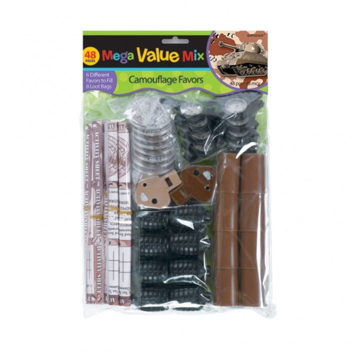 Value Pack Camouflage Mega 48Stk.