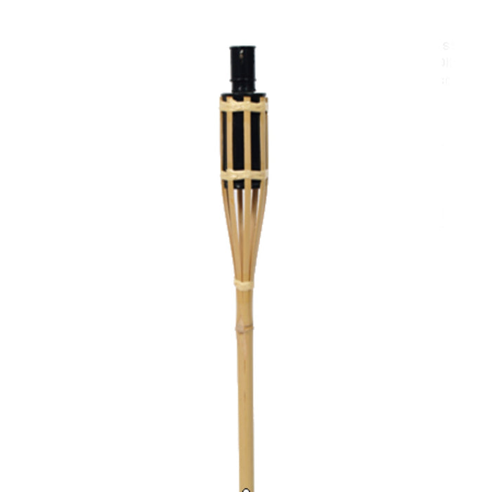 Fackel Bambus 120cm Schwarz