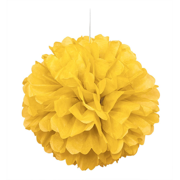 Wabenball Fluffy 40cm/1St. Gelb