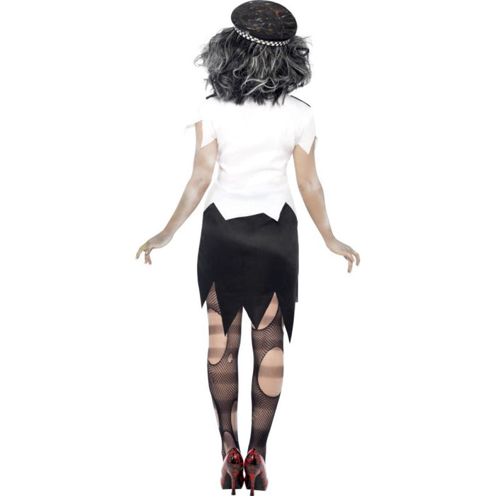 Kostüm Lady Zombie Polizistin Gr.M