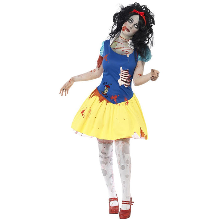 Kostüm Lady Zombie Schneewitchen Gr.S
