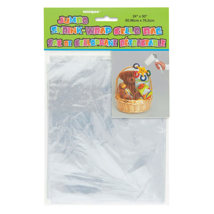 JUMBO SHRINKWRAP CELLO BAG 61x76cm