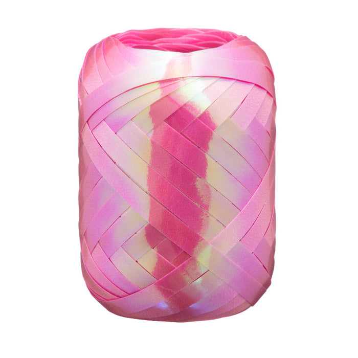 Kräuselband irisierend 5mm/20m Orchidee