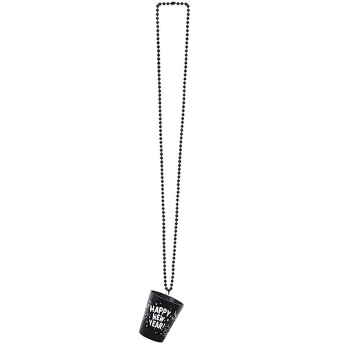 Shot Glas New Year's Bead Neck