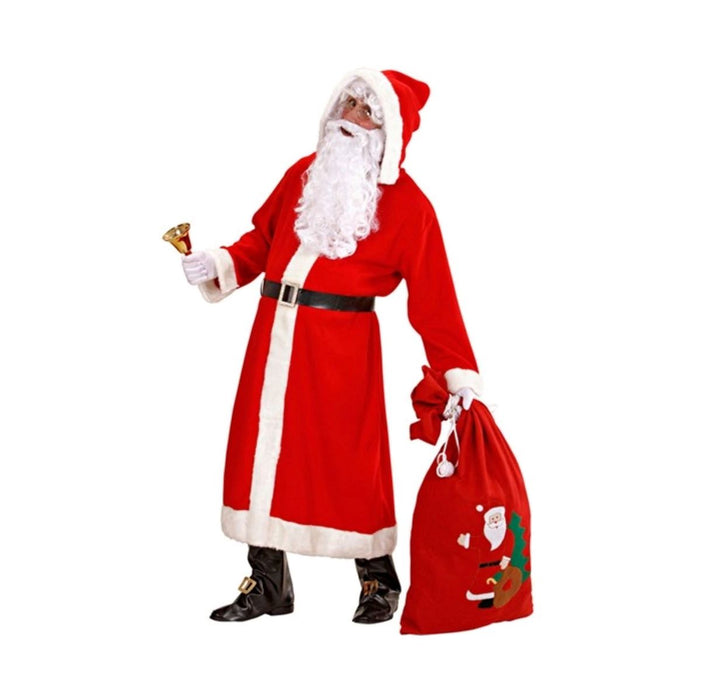 Kostüm Weihnachtsmann Luxus Mantel