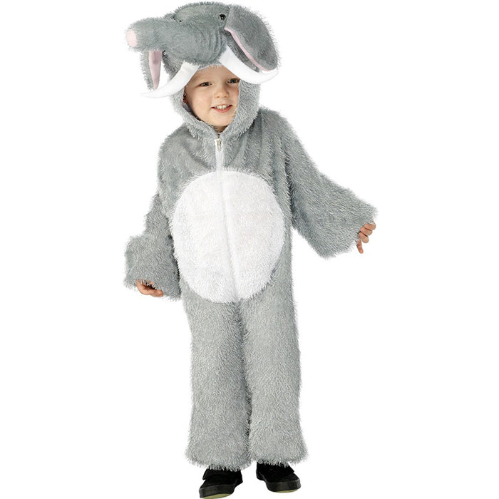 Kostüm Kid Elefant Plüsch Overall 4-6J. Gr.S