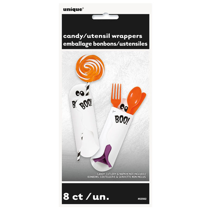 Papierhülle fürs Besteck 8 Stk. Geist