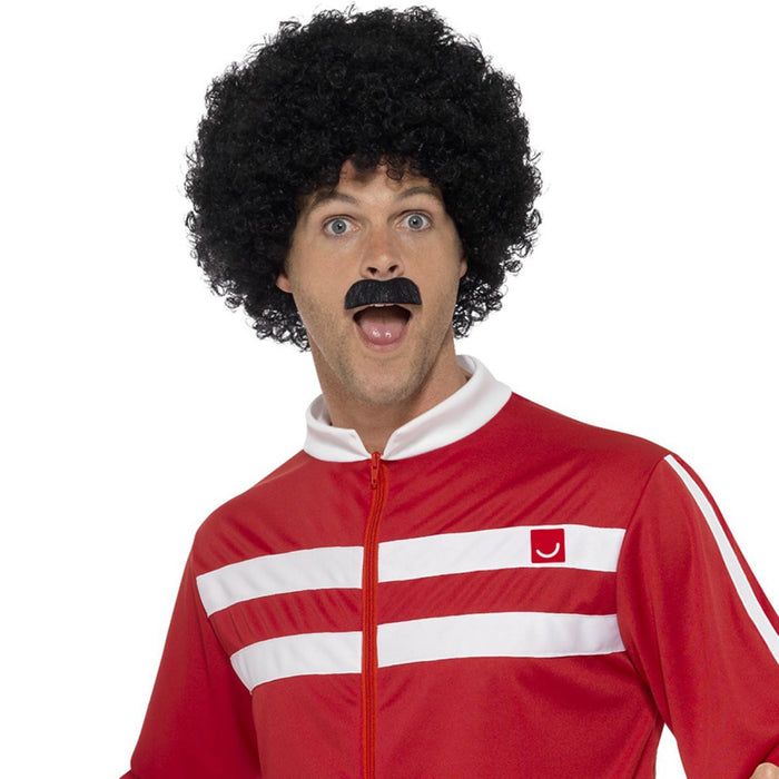 Kostüm 80er Trainingsanzug Rot Gr.XL