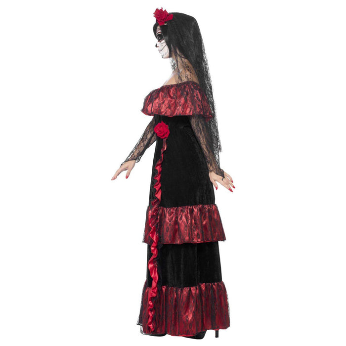 Kostüm Lady Day of the dead Samtrobe Gr.S