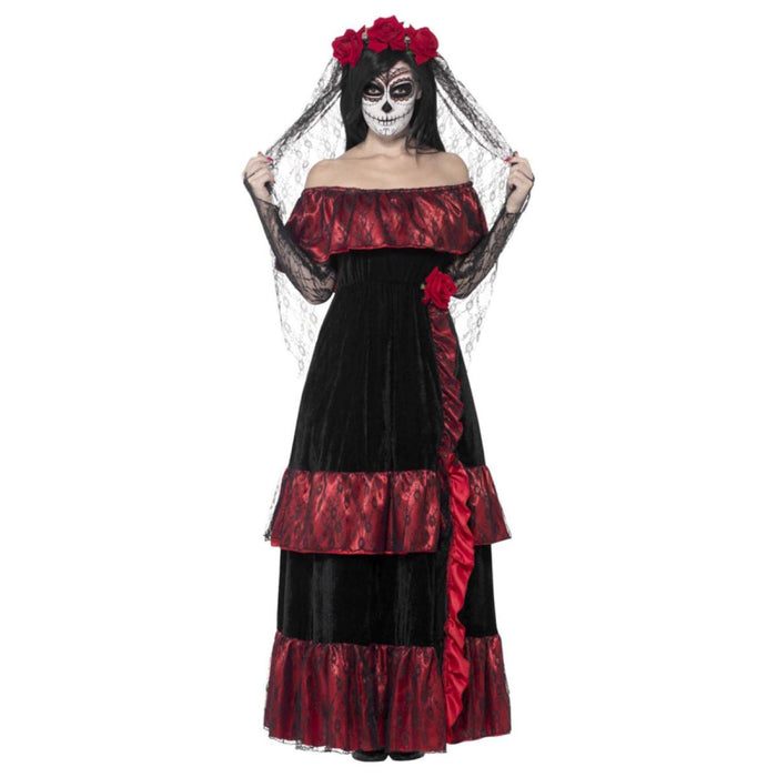 Kostüm Lady Day of the dead Samtrobe Gr.S