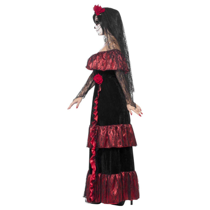Kostüm Lady Day of the dead Samtrobe Gr.S