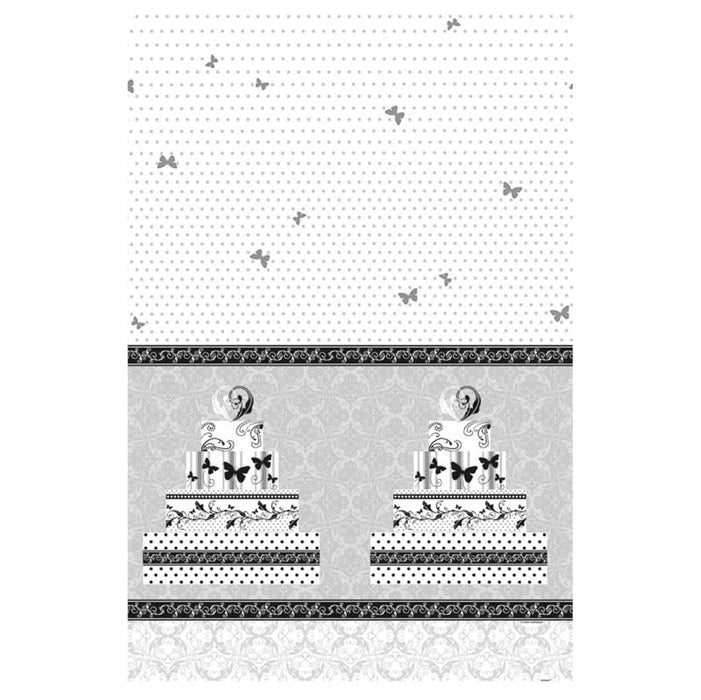 Tischdecke PVC Victorianische Hochzeit137x213cm