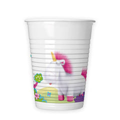 Plastikbecher Fluffy 200ml/8Stk.