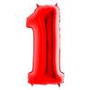 Riesenzahl Folienballon 40