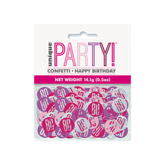 Konfetti Metall Glitz 14g #80 Pink