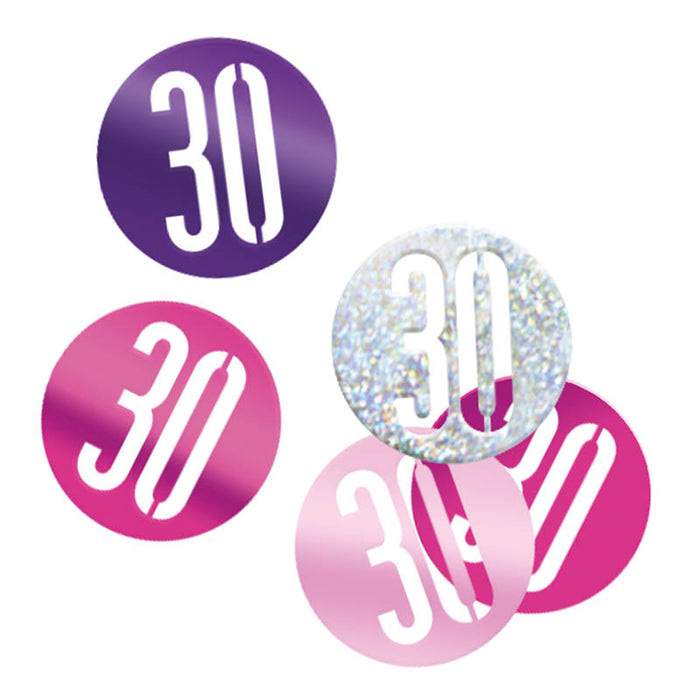 Konfetti Metall Glitz 14g #30 Pink