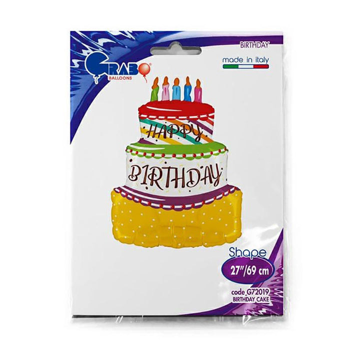 ABC Shape Happy Birthday Torte ca.69cm