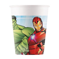 Pappbecher Mighty Avengers 8Stk./200ml FSC