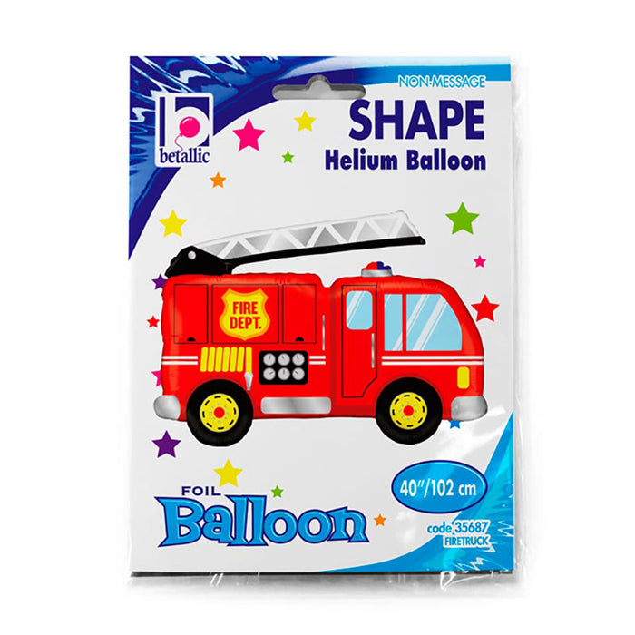 Shape Folienballon "Feuerwehr" | 102 cm
