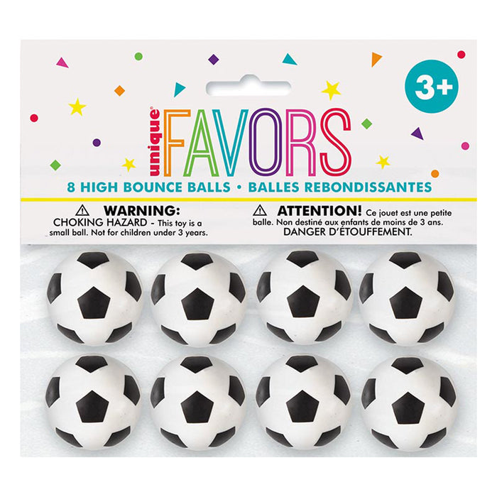 Favours Springbälle Fußball 8Stk