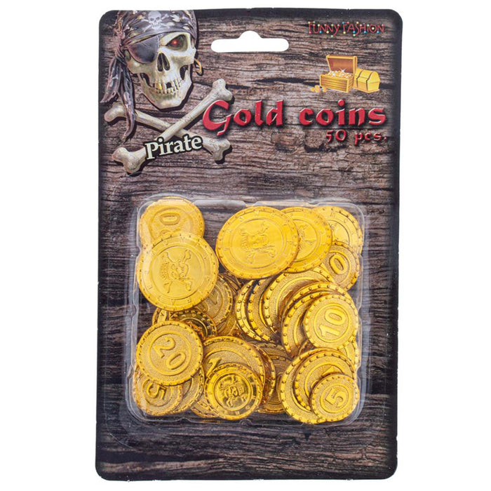 50 Goldmünzen Piratenschatz | Gold