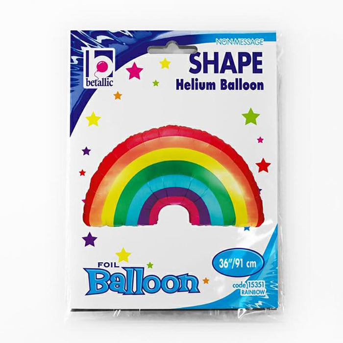 Shape Folienballon "Regenbogen" | 91 cm