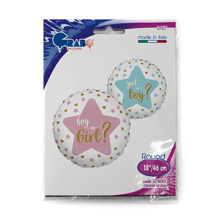 ABC18 Boy or Girl Gender Reveal 46 cm