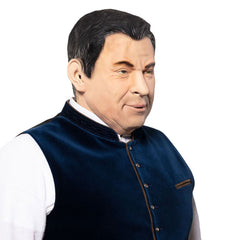 feiermeier Realistische Latex-Maske "Markus Söder"  Politisches Satire-Accessoire für Karneval, Fasching, Halloween & politische Bühnenauftritte