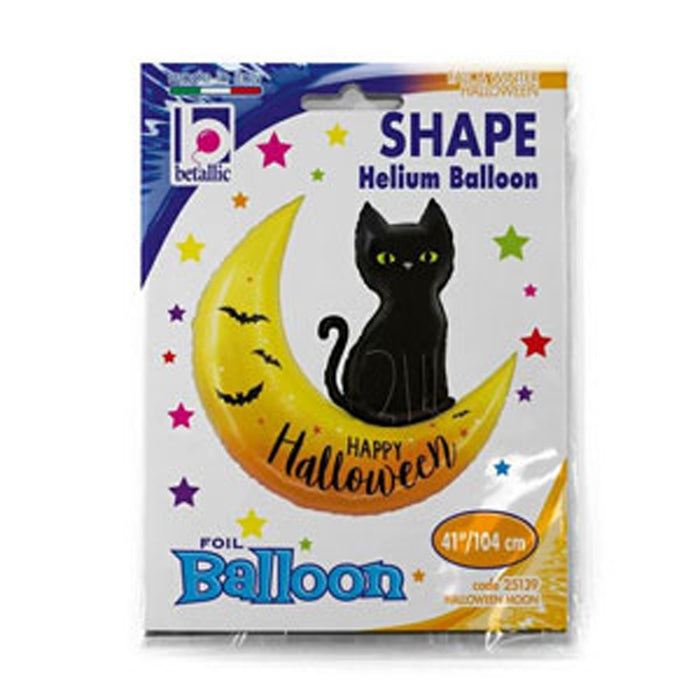 Shape Folienballon "Halloween Moon" | 104 cm