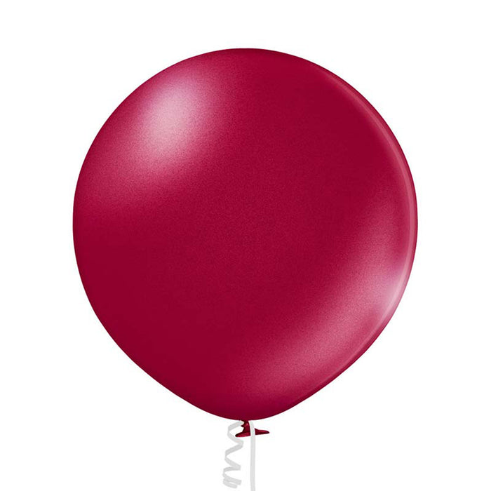 U250 Luftballon Ø 80cm/1Stk. | Metallic Pflaume #087