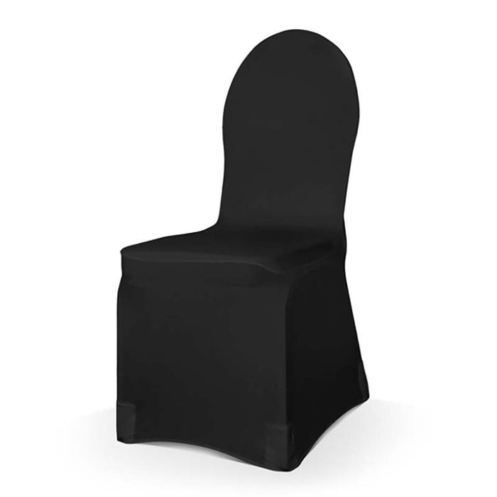 Stuhlhusse elastisch Schwarz 1Stk.