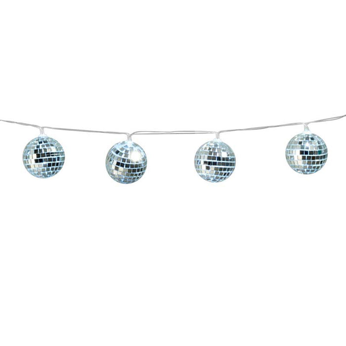 Lichterk Girlande Discokugeln
