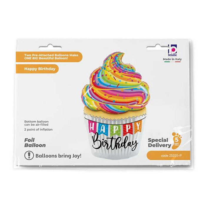 Airwalker Special Delivery B-Day Cupcake 142 cm