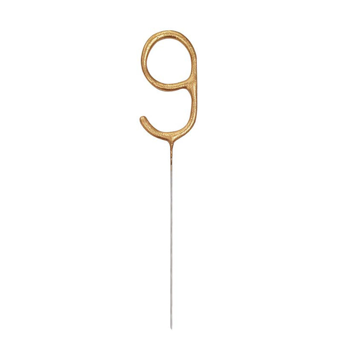 Wunderkerze ca. 18 cm gold #9