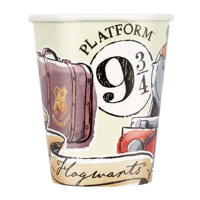 Harry Potter Dekoration | Pappbecher 266ml/8Stk.