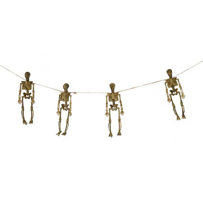 Girlande Halloween Skelett | 80 cm